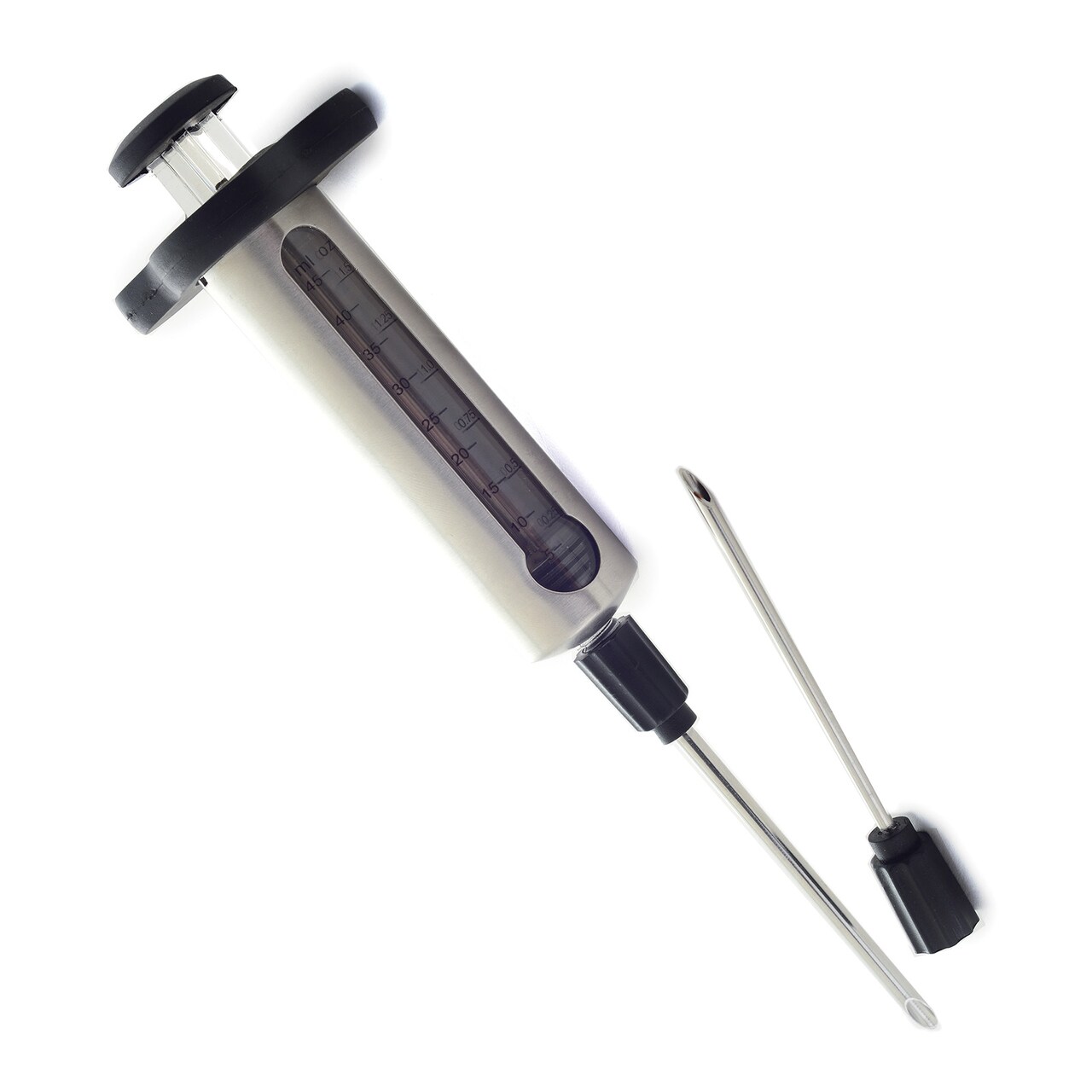 Norpro Stainless Steel Flavor Injector, 1.5 oz Capacity with 2 Needles